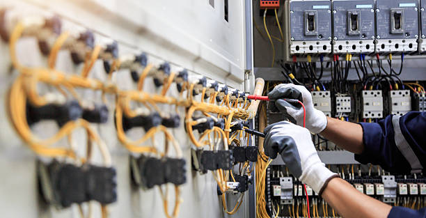 Professional Electrician technician working in St. James, NC